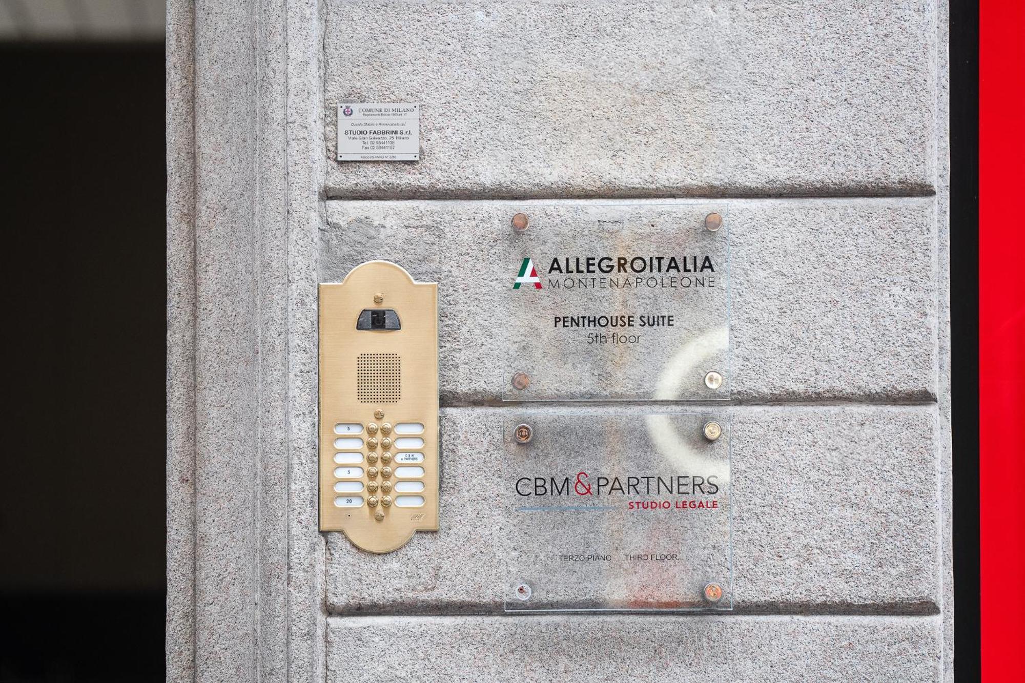Allegroitalia Penthouse Montenapoleone 밀라노 외부 사진